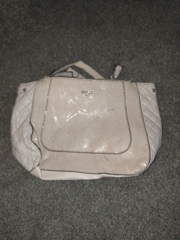 Guess handbag beige - Garmentsplace