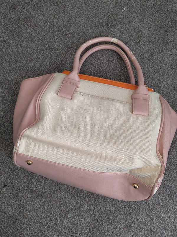 Samantha thavasa handbag pink and white - Garmentsplace