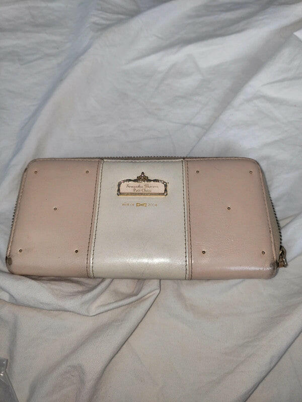 Samantha thavasa purse pink and white - Garmentsplace