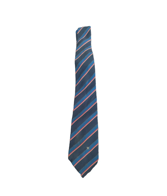 Celine tie - blue red navy - Garmentsplace