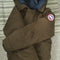 Canada goose jacket green vintage large